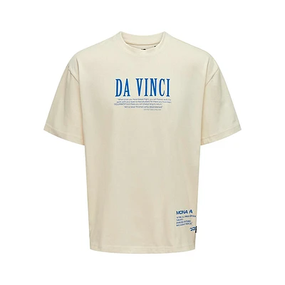 Vinci Oversized Organic Cotton T-Shirt