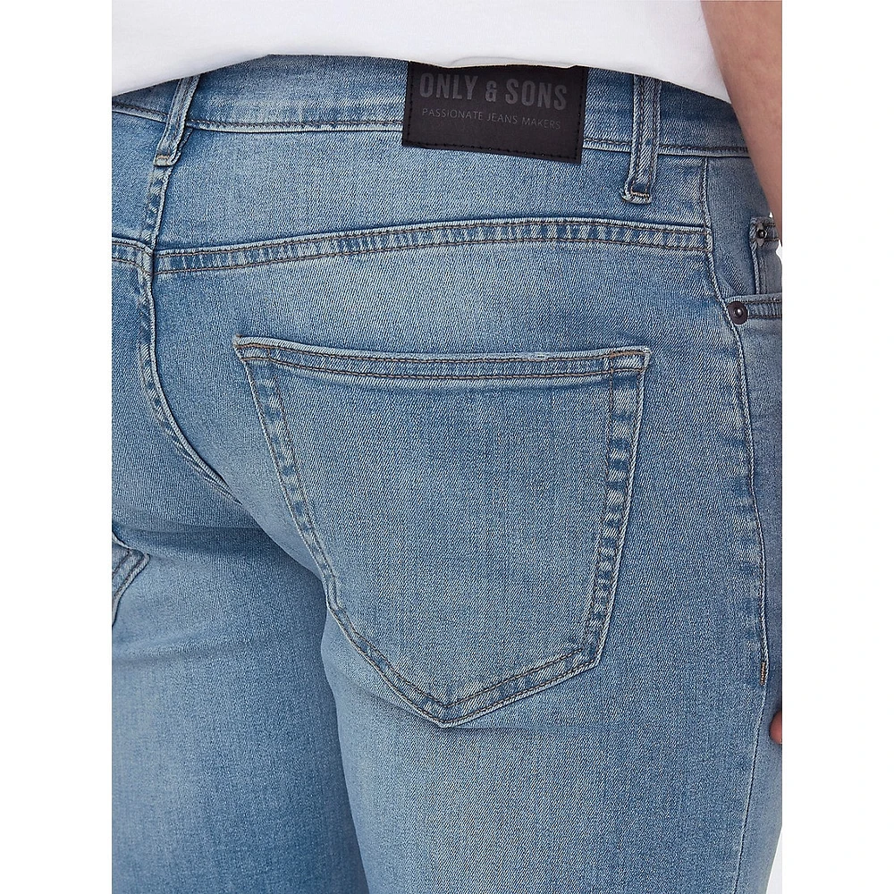 Loom Slim-Fit Jeans - Light Blue