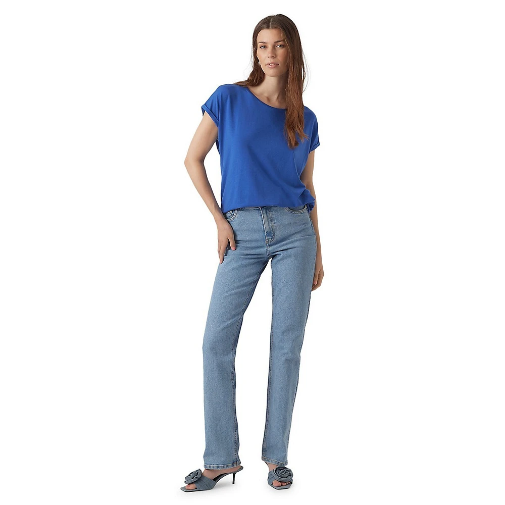 Ava Drop-Shoulder T-Shirt