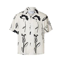 Rajesh Relaxed-Fit Short-Sleeve Print Shirt