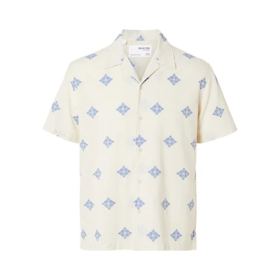 Eric Print Short-Sleeve Shirt