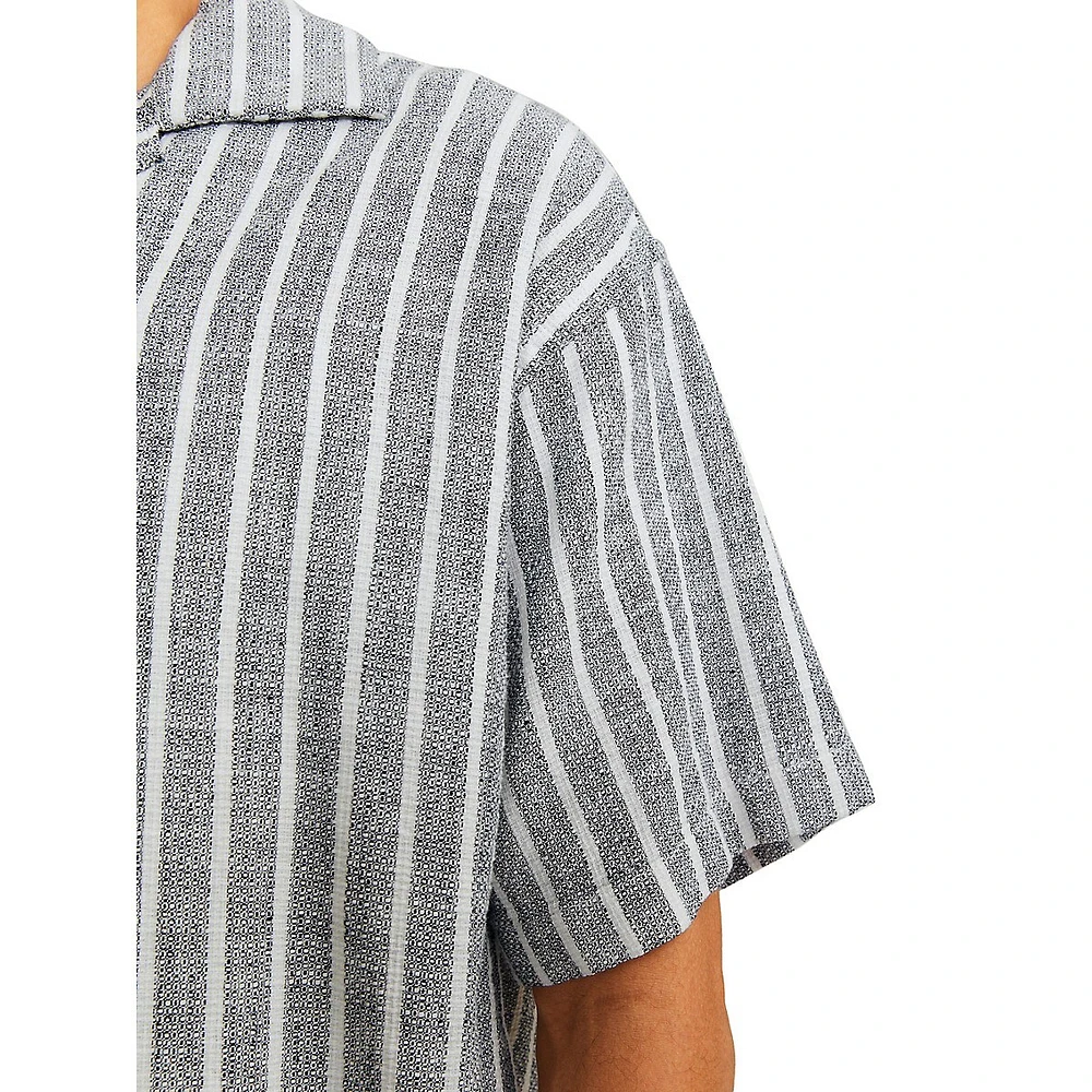 Cabana Stripe Camp Shirt