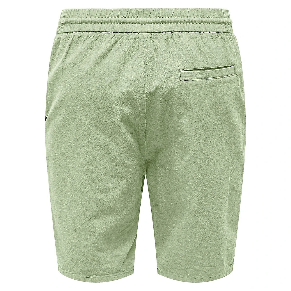 Linus Cotton-Linen Shorts