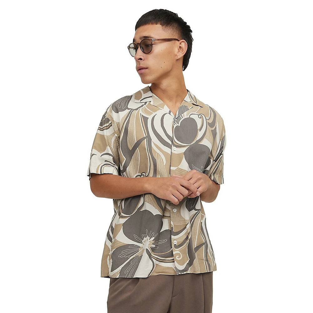 Palma Print Resort Shirt