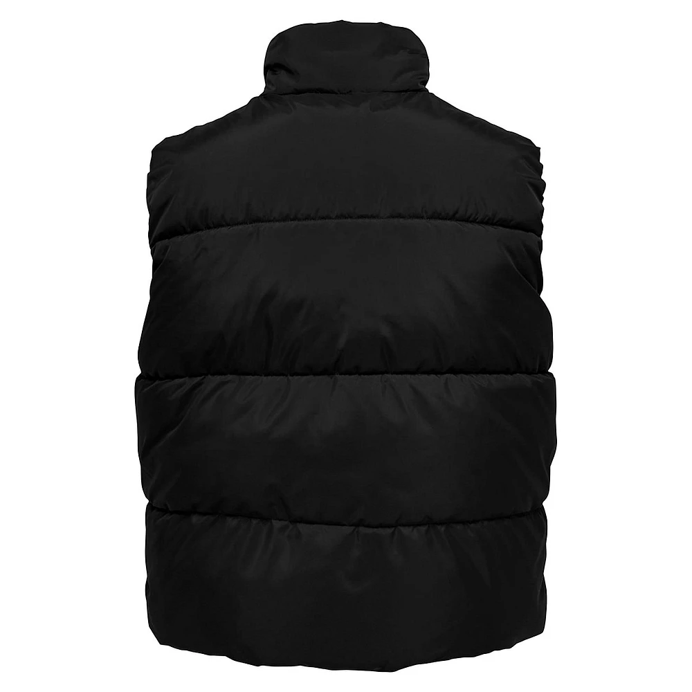 Jaimy Cropped Padded Vest