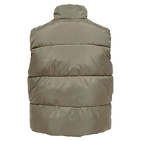 Jaimy Cropped Padded Vest