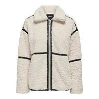 Paris Teddy Zip-Up Jacket