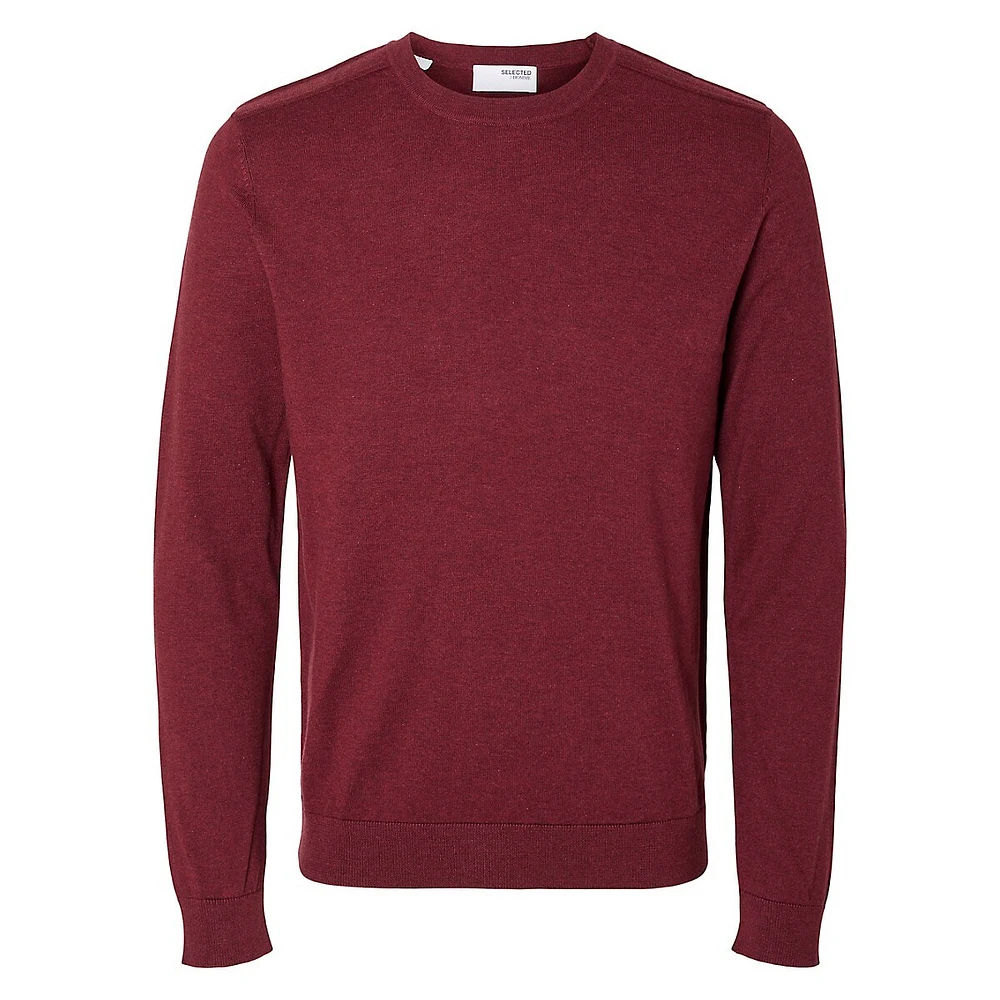 Cotton Crew Neck Sweater