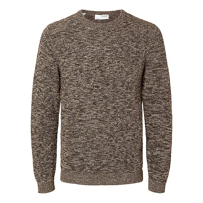 Textured Cotton Sweater