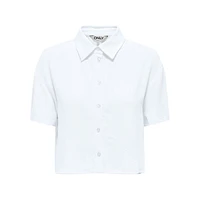 Bosy Cropped Short-Sleeve Shirt