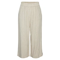 Vinsty High-Waist Pull-On Culottes