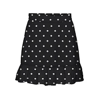 Polka Dot Pull-On Skirt