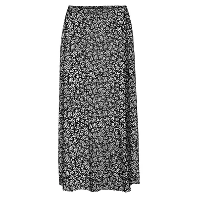 Floral Midi Skirt
