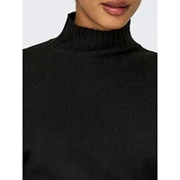 Gabriel Drop-Shoulder Mockneck Sweater