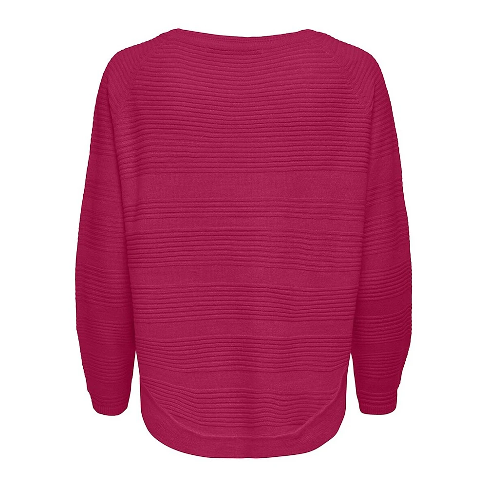 Ribbed Acrylic Sweater