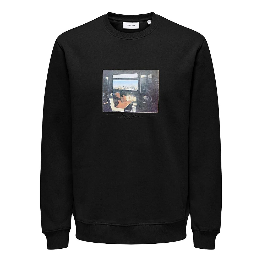 Robert Photo Graphic Sweatshirt