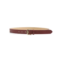 Kobas Slim Leather Jeans Belt