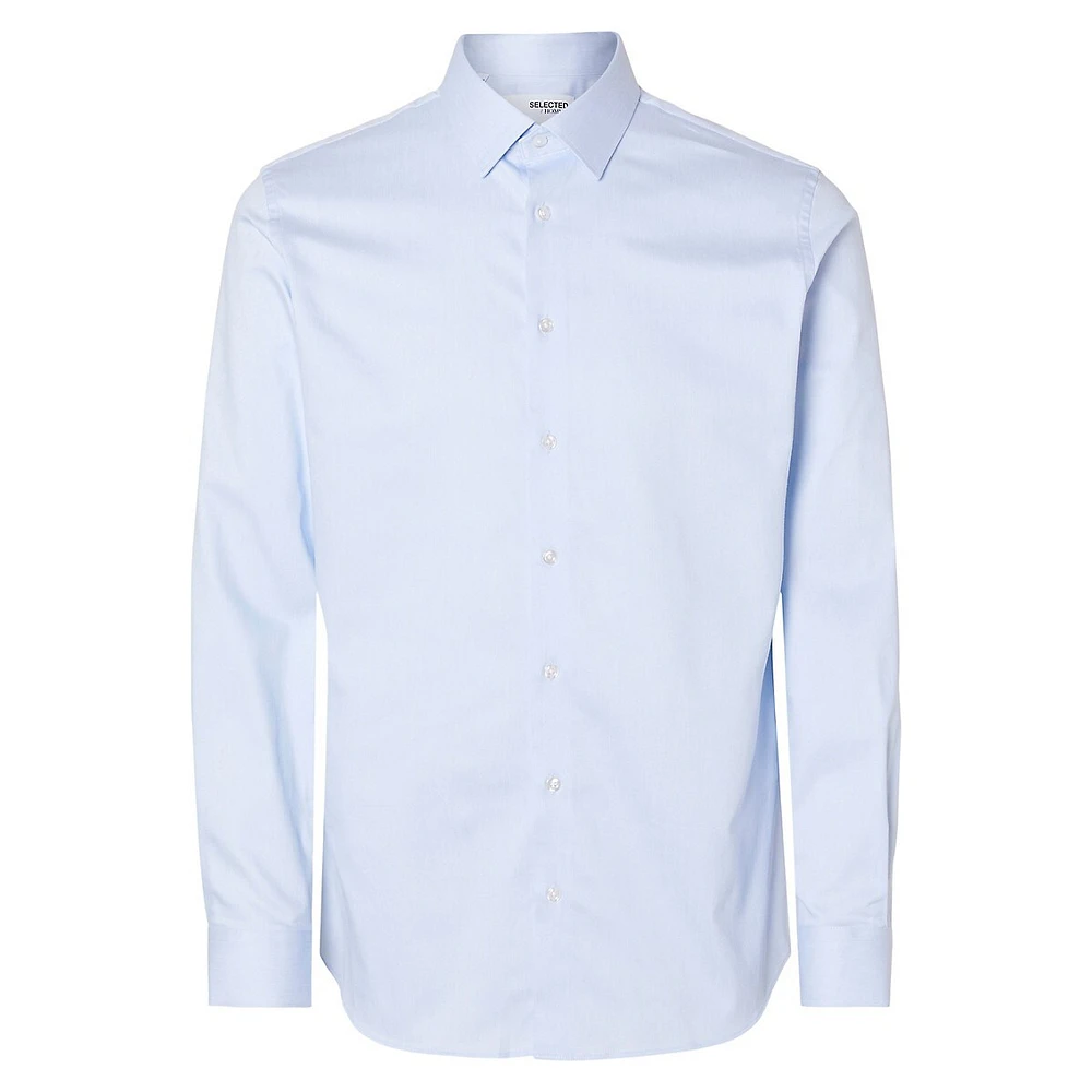 Slim-Fit Performance Dress Shirt