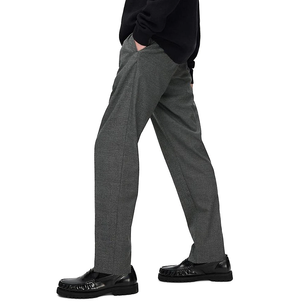 Leroy Pleated Tapered-Leg Pants