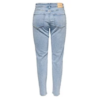 Emily High-Rise Straight Jeans