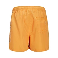 Double-Logo Drawstring Swim Shorts