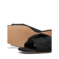 Avery Knotted Slide Sandals