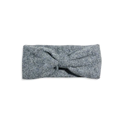 Moella Knotted Rib-Knit Headband