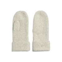 Women's Moella Ribbed-Knit Mittens