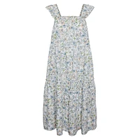 Camaryl Tiered Floral Midi Dress