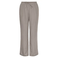 Maddie Drawstring Wide-Leg Pants