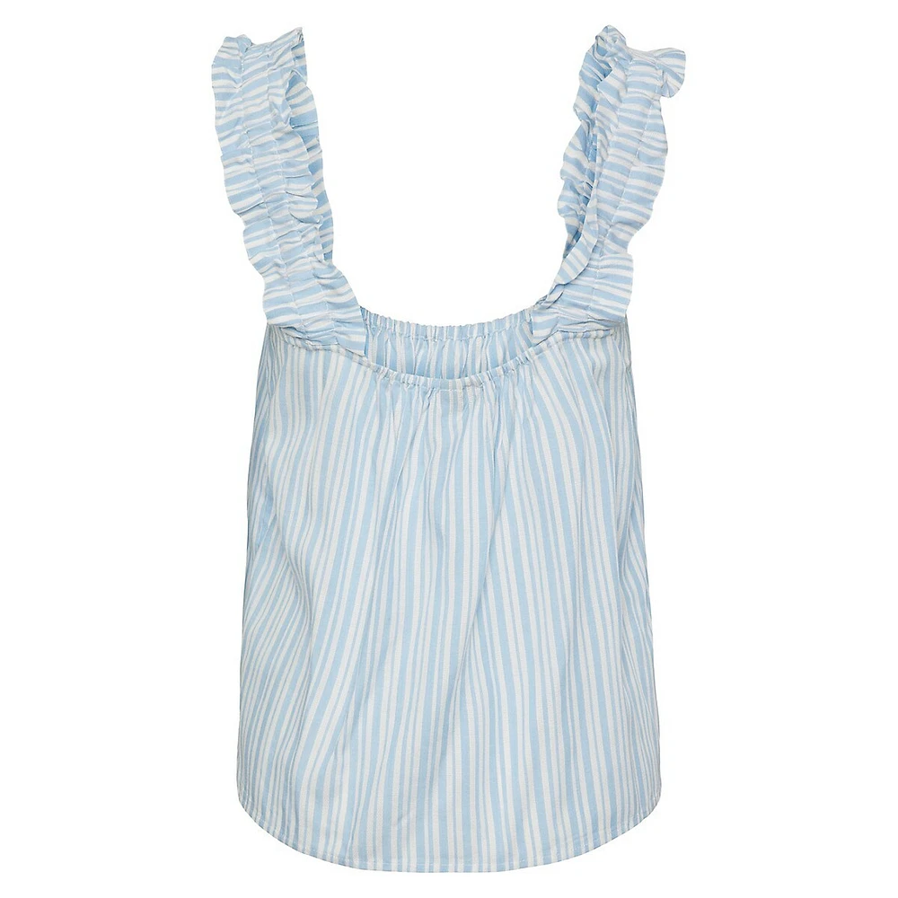 Alvina Striped Top
