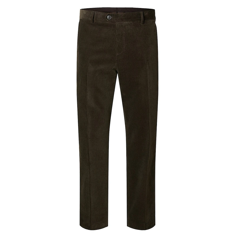 Duca Regular-Fit Organic Cotton Corduroy Pants