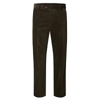 Duca Regular-Fit Organic Cotton Corduroy Pants