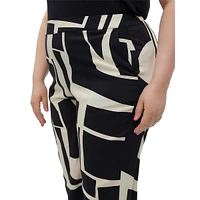Plus Joy High-Rise Wide-Leg Pants
