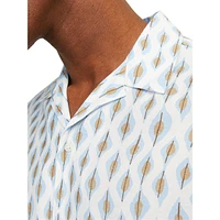Lincoln Print Short-Sleeve Resort Shirt
