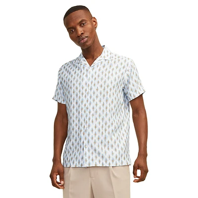 Lincoln Print Short-Sleeve Resort Shirt