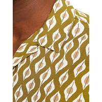 Lincoln Print Short-Sleeve Resort Shirt