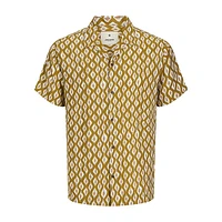 Lincoln Print Short-Sleeve Resort Shirt
