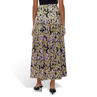 Floral Midi Skirt