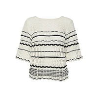 Minou Pointell Knit Top