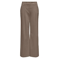 Stella Pleated Wide-Leg Pants