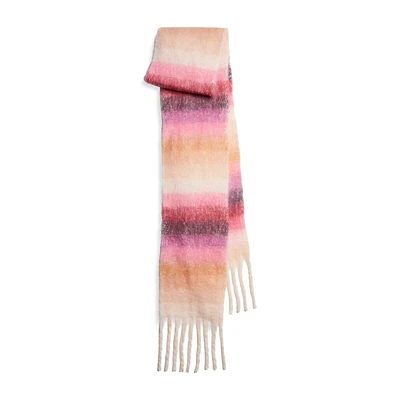 Nella Fringed Long Scarf