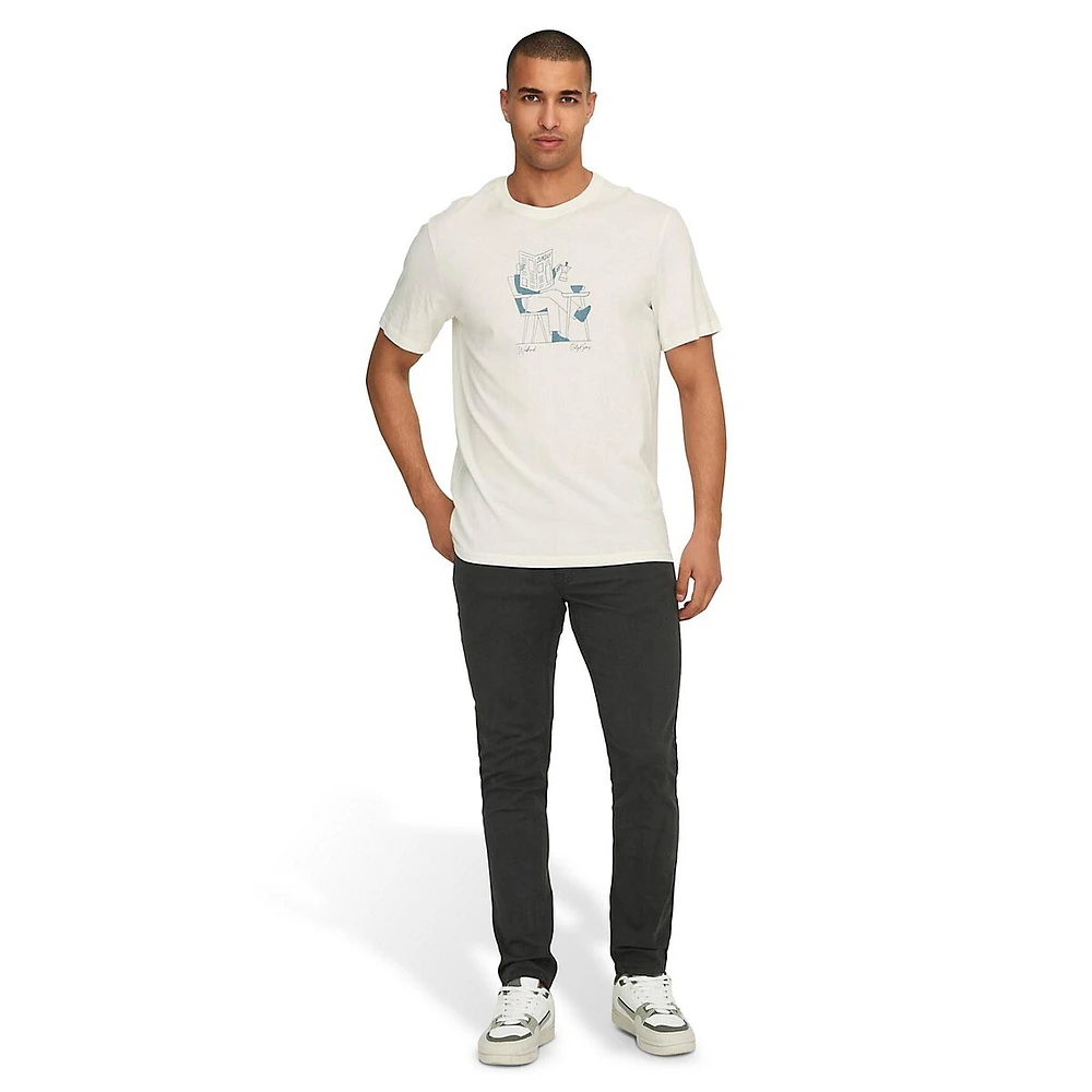 Augie Organic Cotton Graphic T-Shirt