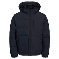 Otto Hooded Bonded-Zip Puffer Coat