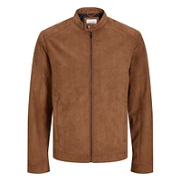 Dylan Faux Suede Moto Jacket