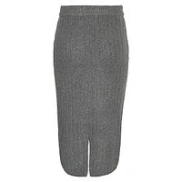 Hannah Sweater-Knit Midi Skirt