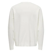 Lamai Oversized Crewneck Pocket Sweatshirt