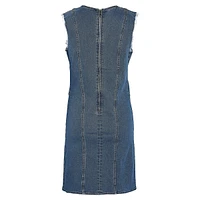 Robe en denim sans manches Rollie