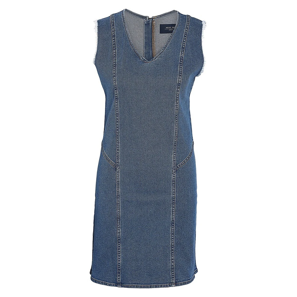 Robe en denim sans manches Rollie