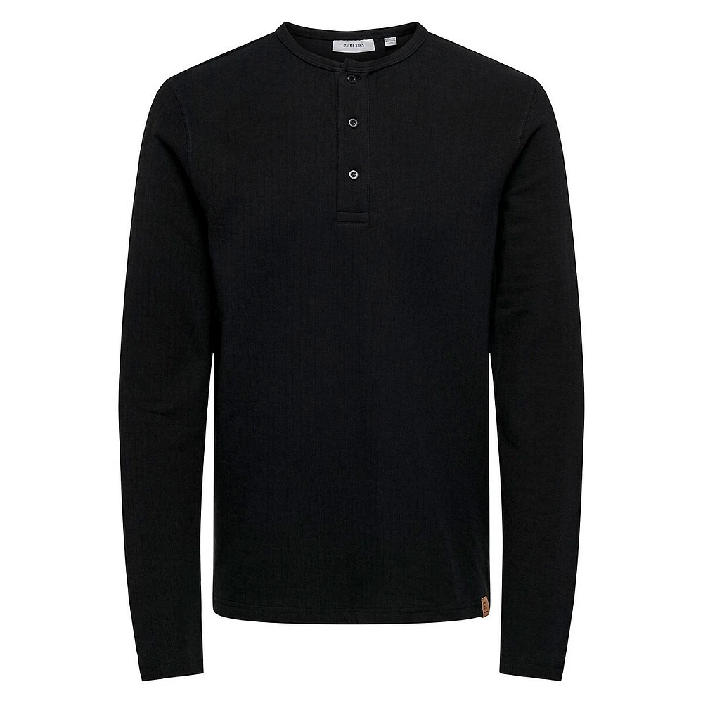 Ashford Slim-Fit Organic Cotton Henley